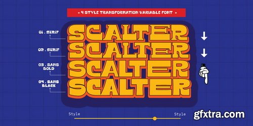 Scalter Font Family