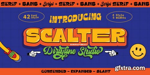 Scalter Font Family