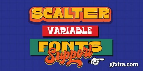 Scalter Font Family