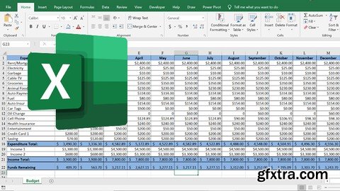 Excel Basics: Learn While Creating a Personal Budget