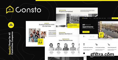 ThemeForest - Consto v1.0.1 - Industrial Construction Company Theme - 27483875