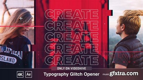 Videohive - Typography Glitch Opener - 27814367