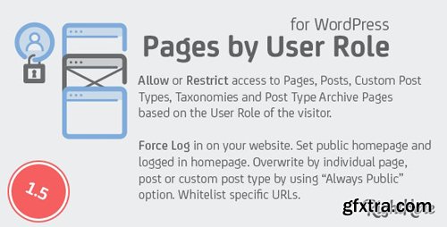 CodeCanyon - Pages by User Role for WordPress v1.5.0.97742 - 136020