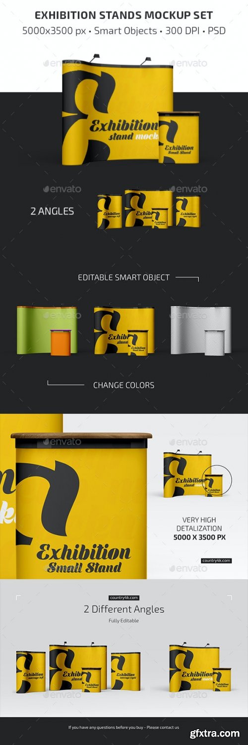 GraphicRiver - Exhibition Stands Mockup Set 27914153