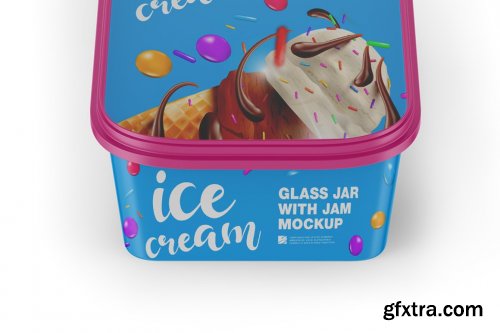 CreativeMarket - Ice Cream Mockup 5224102