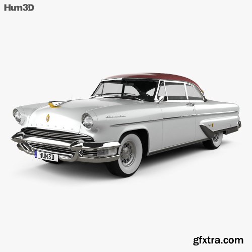 Lincoln Capri Hardtop Coupe 1955 3D model