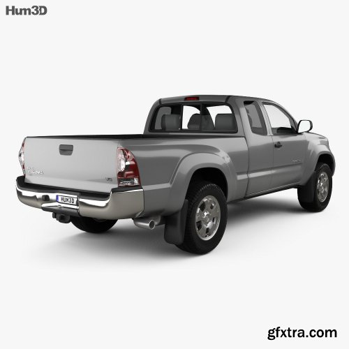 Toyota Tacoma Access Cab 2011 3D model