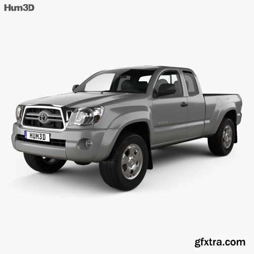 Toyota Tacoma Access Cab 2011 3D model