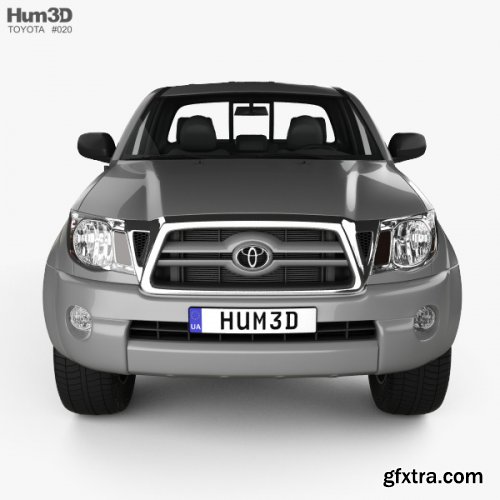 Toyota Tacoma Access Cab 2011 3D model