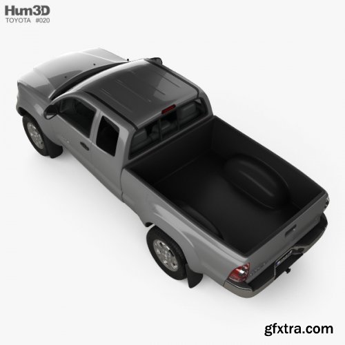 Toyota Tacoma Access Cab 2011 3D model