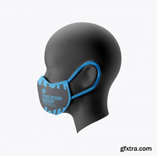 CreativeMarket - Medical face Mask mockup 5239620