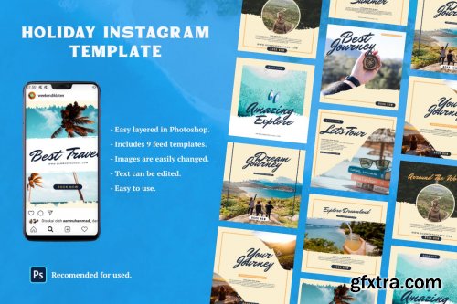 Holiday Instagram Template