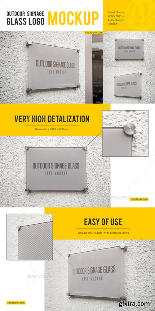 GraphicRiver - Glass Signage and Window Sign Logo Mockup Bundle 27880989