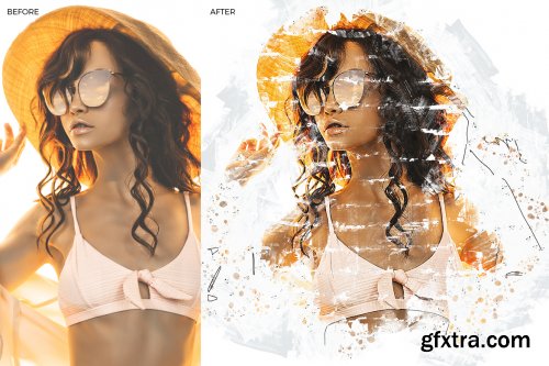 GraphicRiver - MixArt 4 Photoshop Action 27679860