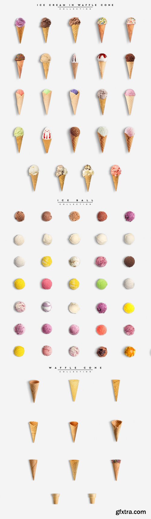 CreativeMarket - Ice Cream Scene Creator #01 4487477