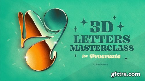  3D Letters Masterclass for Procreate