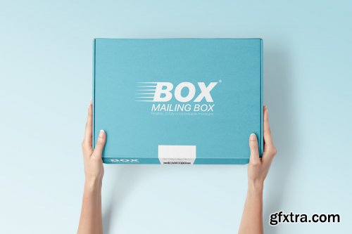 Mailing Box Mockups Set