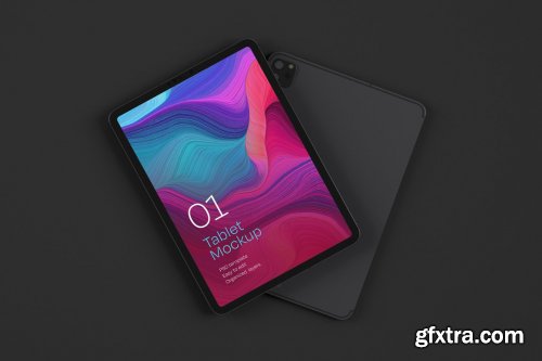 CreativeMarket - iPad Pro Mockup Set | Tablet Screen 5241075