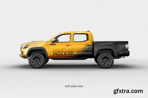 CreativeMarket - Pickup Mockup 3 4663902