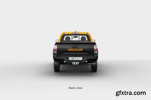 CreativeMarket - Pickup Mockup 3 4663902