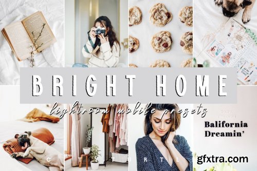 CreativeMarket - BRIGHT HOME Indoor Mobile Presets 4957852