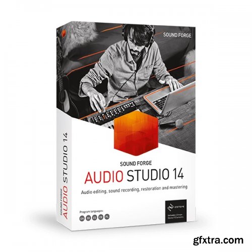 MAGIX SOUND FORGE Audio Studio 14.0.84 Multilingual