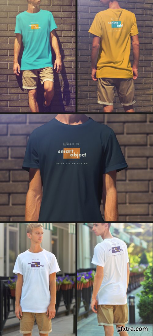 5 T-Shirt Mockups 224946201