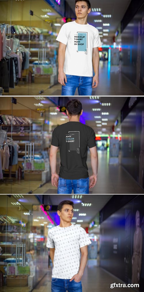 4 T-shirt Mockups 297399892