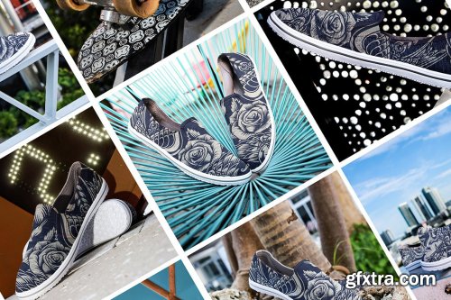 Urban Canvas Shoes Mockups