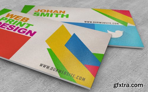 Close-up Business Card Mock-ups