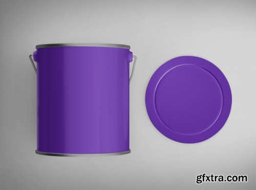 Paint bucket mockup