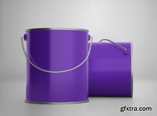 Paint bucket mockup