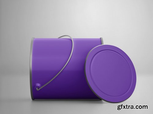 Paint bucket mockup