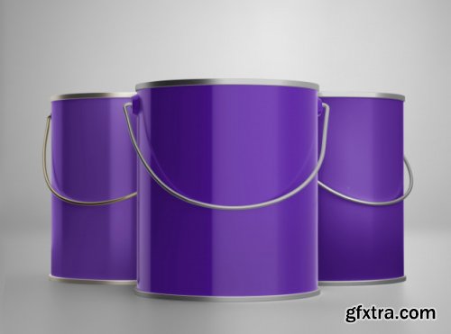 Paint bucket mockup