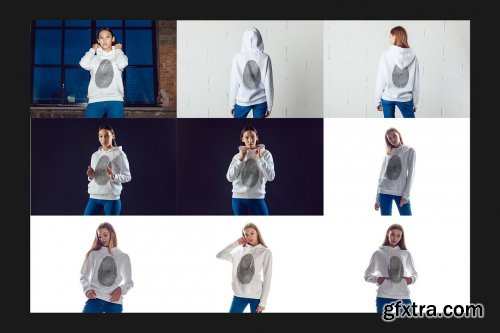 CreativeMarket - 76 Hoodie Mock-Up Set 4767702