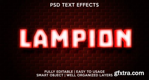 Text effect template