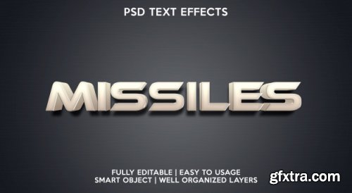 Text effect template