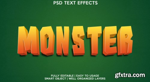 Text effect template