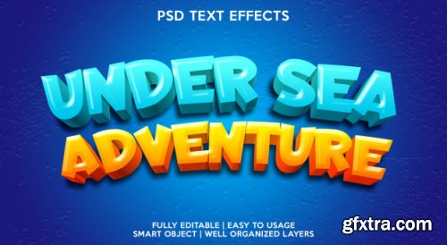 Text effect template