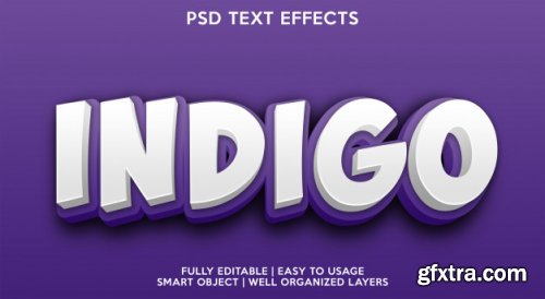 Text effect template