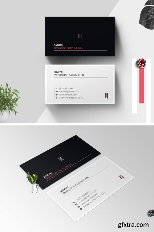 Creative Business Card Layout 