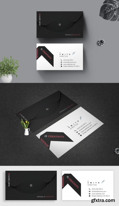 Creative Business Card Layout 