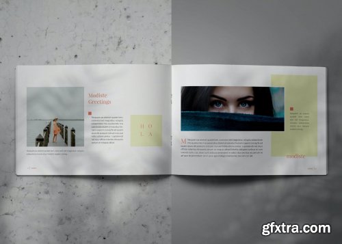 MODISTE - Indesign Lookbook Brochure Template