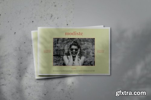 MODISTE - Indesign Lookbook Brochure Template