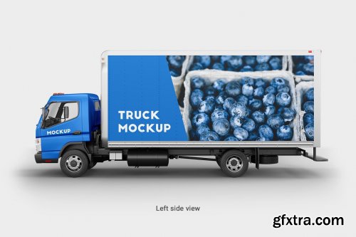 CreativeMarket - Truck Mockup 4 4788356