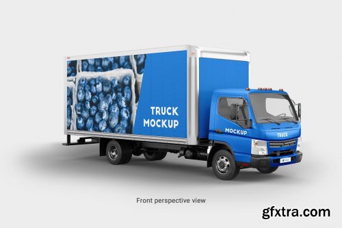 CreativeMarket - Truck Mockup 4 4788356