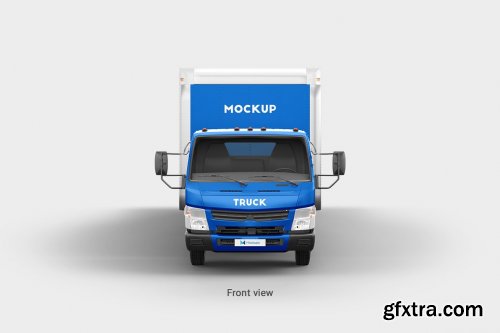 CreativeMarket - Truck Mockup 4 4788356