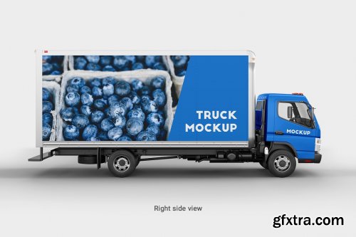 CreativeMarket - Truck Mockup 4 4788356