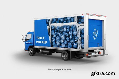 CreativeMarket - Truck Mockup 4 4788356