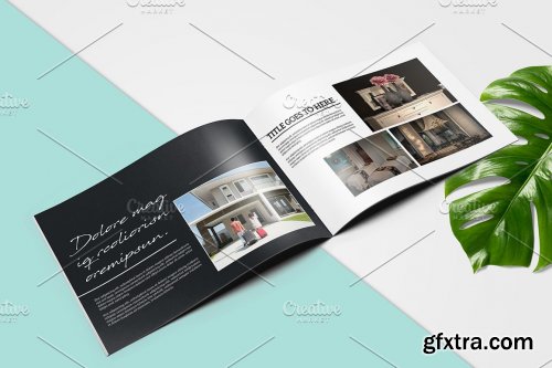 CreativeMarket - Real Estate Brochure / Catalog V963 4373690